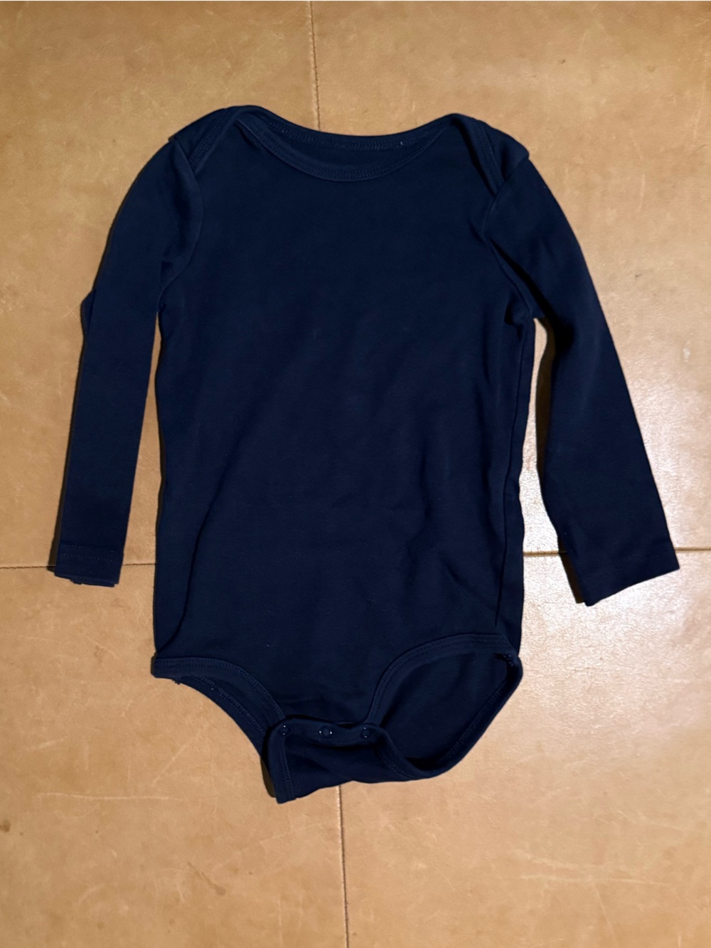 Primary Navy Onesie 12-18M